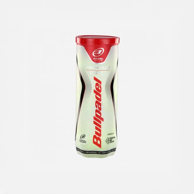 Tubo Bullpadel Premium Pro x3