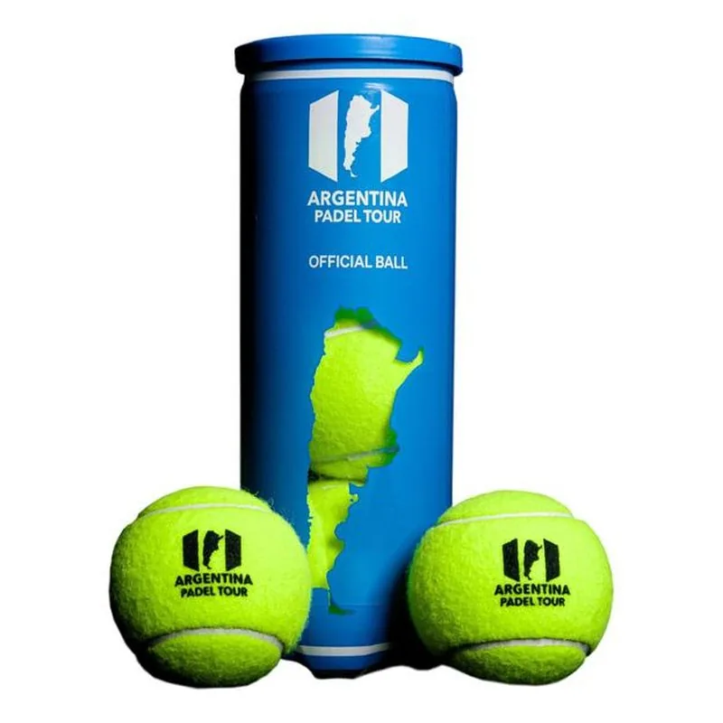 Tubo Siux Argentina Padel Tour x3 — foto 2